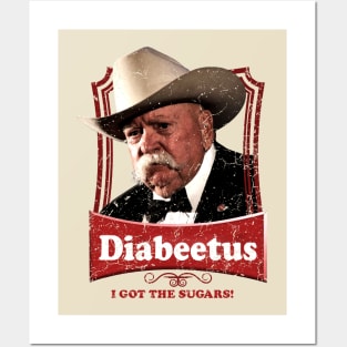 RETRO DIABEETUS I GOT THE SUGARS! Posters and Art